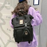 Teenage School Bag For Girls Backpack Women Printing Bookbags Middle Student Sch