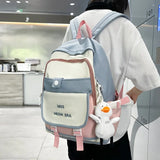 Teenager Girl Backpack Schoolcot Backpacks Canvas Bags