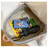 Teenager Girl Backpack Schoolcot Backpacks Canvas Bags