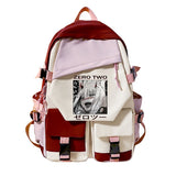 Canvas School Bag DARLING In The FRANXX Anime Schoolbag