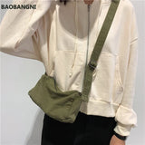 Teenager Mini Canvas Cellphone Handbag Girls High Street Hip Hop Small Size Bag