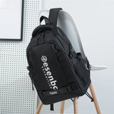 Teenager School Backpack Men and Women Street Back Pack Leisure Outdoor Hiking B