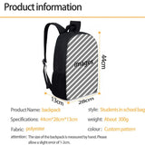Teenager Schoolbag Leopard Printing Girls/Boys Book Bag