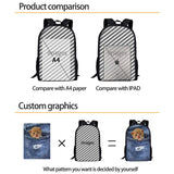 Teenager Schoolbag Leopard Printing Girls/Boys Book Bag