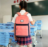 Teenager Campus School Bag Orthopedic Waterproof Backpack Rucksack Mochila