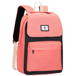 Teenager Campus School Bag Orthopedic Waterproof Backpack Rucksack Mochila
