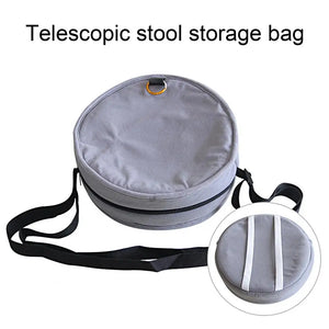 Portable Telescoping Stool Pouch for Outdoor Activities