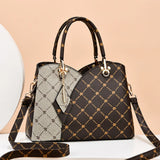 Color-blocking Shoulder Bag Large Capacity Messenger Bag