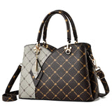Color-blocking Shoulder Bag Large Capacity Messenger Bag