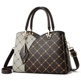 Color-blocking Shoulder Bag Large Capacity Messenger Bag