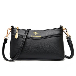 Temperament Ladies Shoulder Bag Soft Leather Armpit Messenger Bag