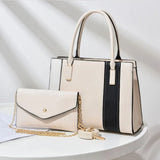 Temperament Two-piece Women's Bag Stitching Handbag Ladies One-shoulder