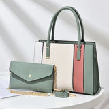 Temperament Two-piece Women's Bag Stitching Handbag Ladies One-shoulder