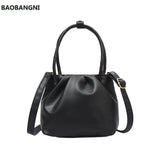 Temperament Women Bags Crossbody Shoulder Handbag Slung Bucket Bag