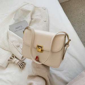 Temperament Women's Shoulder Bag High Leather Handbag Envelope Bag
