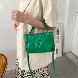 Retro Square Shoulder Bag Spring Single Diagonal Cross Bag