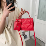Retro Square Shoulder Bag Spring Single Diagonal Cross Bag