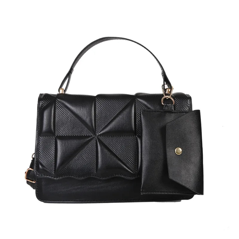 Retro Square Shoulder Bag Spring Single Diagonal Cross Bag