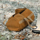 Canvas Tent Peg Storage Bag Waterproof Portable for Outdoor Hiking BBQ Tents