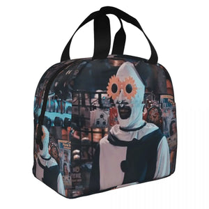 Terrifiers Girl Halloween Horror Movie Insulated Lunch Bag for Women