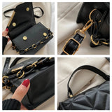 Square Handbags Chain Shoulder Bags Casual Messenger Bags