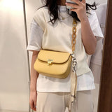 Texture Messenger Bag Women's Shoulder Bag