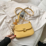 Texture Messenger Bag Women's Shoulder Bag