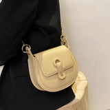 Texture Versatile Small Bag Net Red Women's Shoulder Bag Autumn Winter Solid Fla