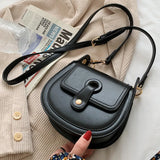Texture Versatile Small Bag Net Red Women's Shoulder Bag Autumn Winter Solid Fla