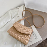 Textured Embroidered Ladies Shoulder Bag