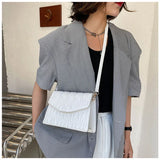 Textured Embroidered Ladies Shoulder Bag
