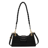 Textured Women's One-shoulder Bag Stone Pattern Messenger Bag