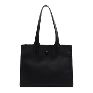 Textured Women Shoulder Bags PU Leather Tote Vintage Large Capacity