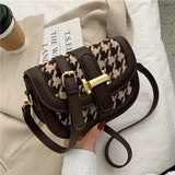 Textured Women's Shoulder Messenger Bag Crossbody Bag