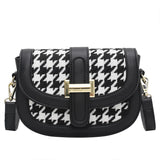 Textured Women's Shoulder Messenger Bag Crossbody Bag