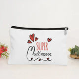 Mistress Cosmetic Bags Portable Make Up Bags with Zips