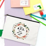 AVS Large Capacity Pencil Case School Supplies Storage Bag