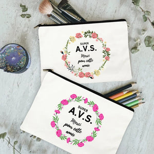 AVS Large Capacity Pencil Case School Supplies Storage Bag