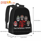 5 Deadly Venoms Backpack Large Capacity Training Sports Style Multi-function