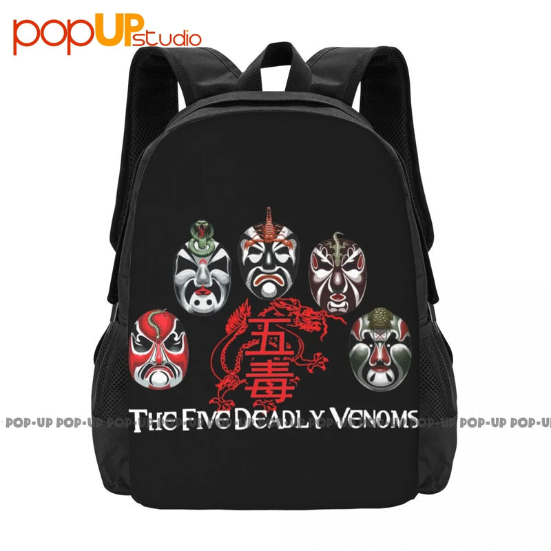 5 Deadly Venoms Backpack Large Capacity Training Sports Style Multi-function