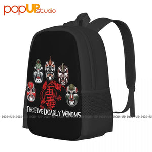 5 Deadly Venoms Backpack Large Capacity Training Sports Style Multi-function