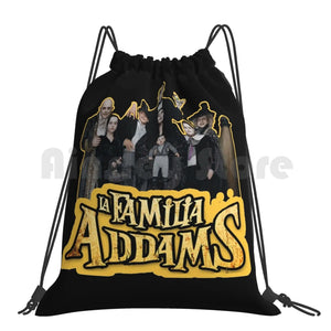 Gothic Horror Comedy Drawstring Bag for Riding Climbing Gym Movies