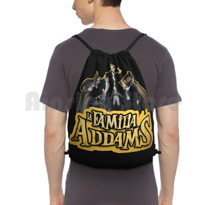 Gothic Horror Comedy Drawstring Bag for Riding Climbing Gym Movies
