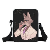 The Bad Guy Shoulder Bag Casual Messenger Sling Bag for Kids Students