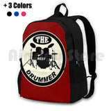 Drummer Outdoor Backpack Waterproof Hiking Camping Travel