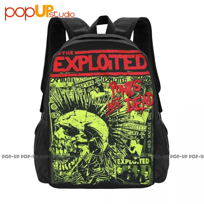 Exploited Punks Not Dead Backpack
