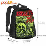 Exploited Punks Not Dead Backpack