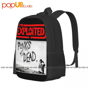 The Exploited Scottish Punk Rock Band Backpack
