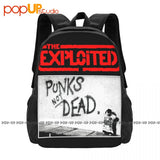 The Exploited Scottish Punk Rock Band Backpack