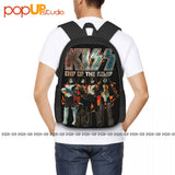 Kiss End Of The Road World Backpack Large Capacity Beach Bag